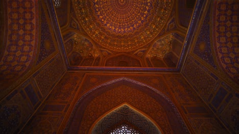 registan samarkand city uzbekistan under the dome of tillya kari madrasah islamic architecture 35 of 38