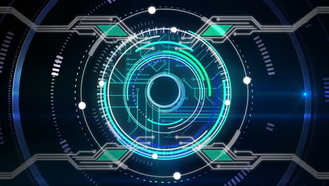 animation of scope scanning and data processing