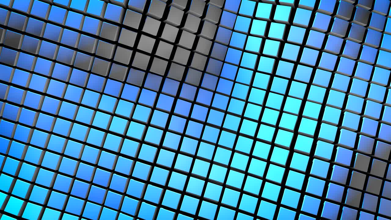 abstract cubo 3d bucle de fondo de video corporativo