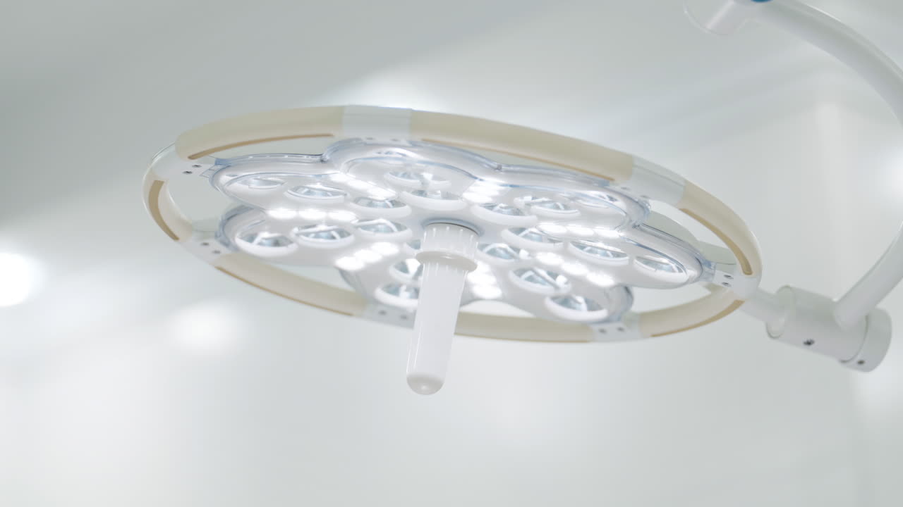 Surgical Lamp in Operating Room