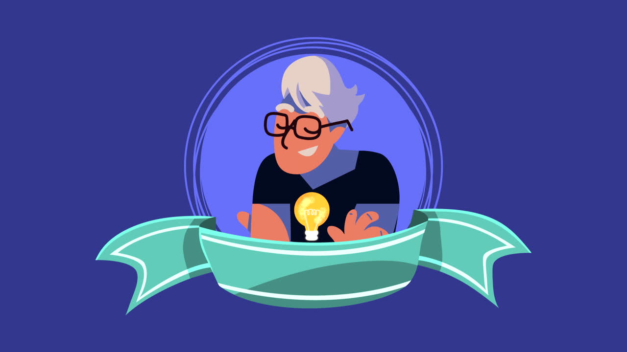 전구를 가진 남자