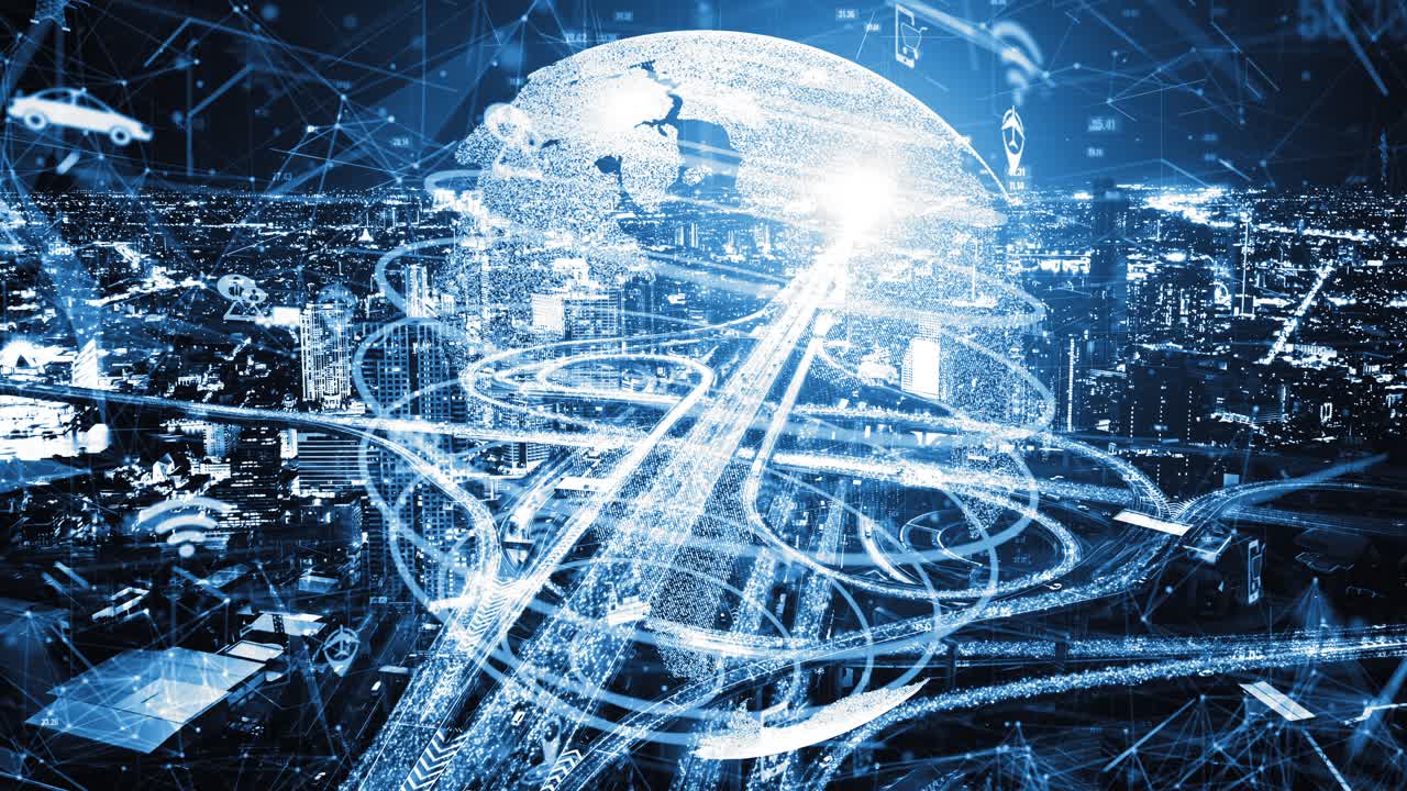 Smart transportation in tacit futuristic city with online traffic control system