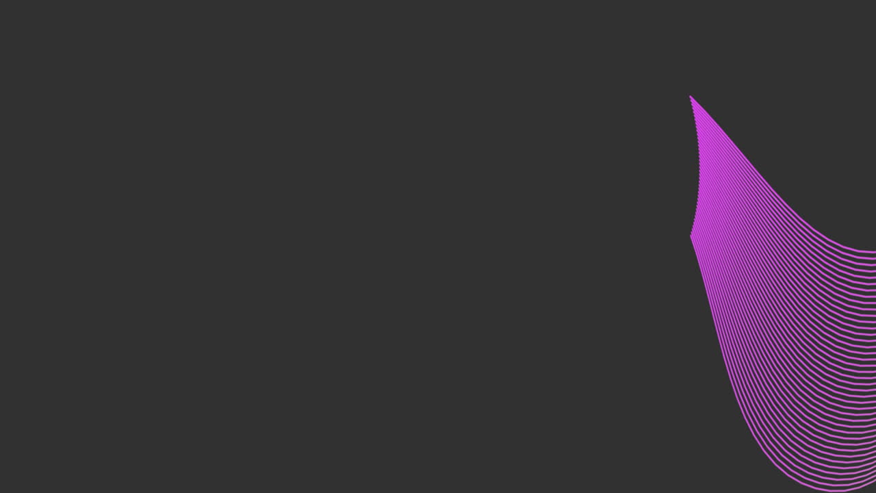 Retro waves pattern in dark space