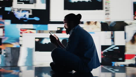 young person in solitude affected by anxiety and manipulation