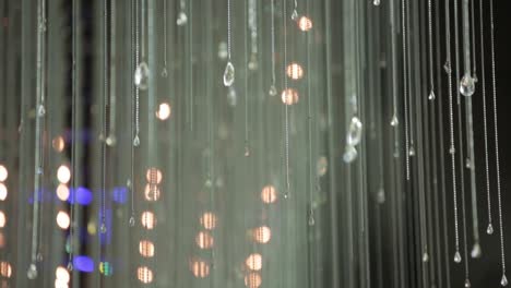 fiber optic crystal chandelier