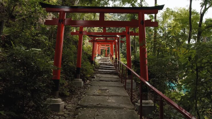 Santuario Futabahime Inari Jinja - Kyoto, Giappone