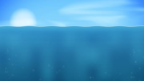 animated sea creatures exploring the ocean depths