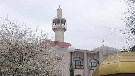 Außenansicht-Der-Regents-Park-Moschee-In-London,-Großbritannien-5