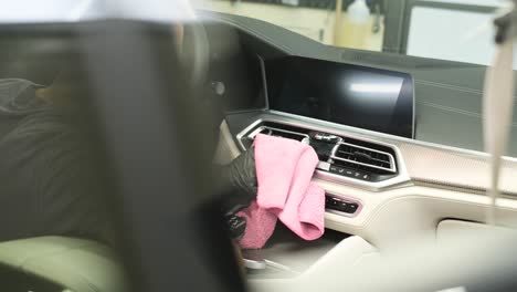 detalles del interior de los automóviles