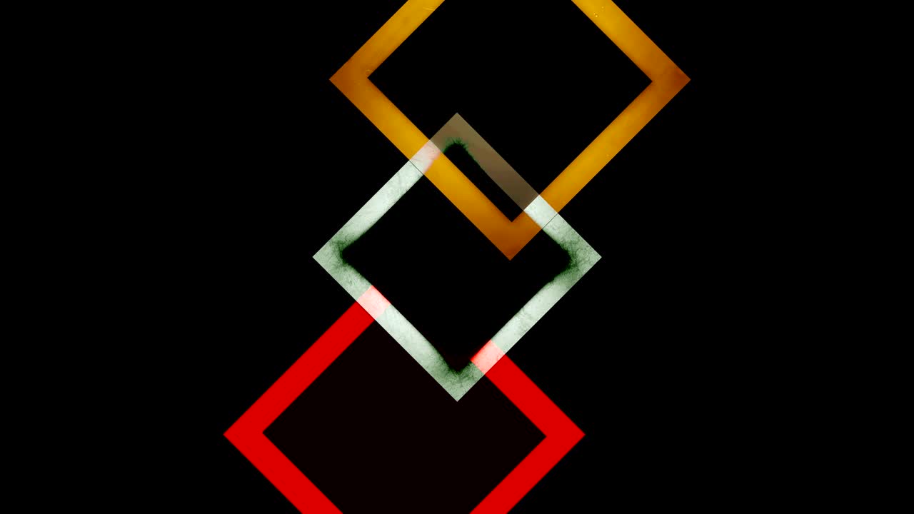 patrón gráfico de formas de rombo que se mueven en el fondo en varias direcciones.