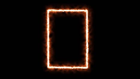 fire gate reveal and then goes out