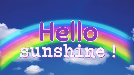 hello sunshine greeting