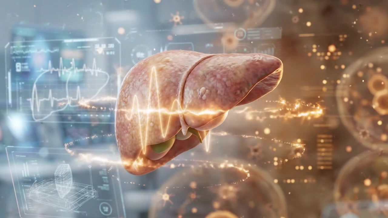 3D Medical Animation of Human Liver with Digital Diagnostic Data