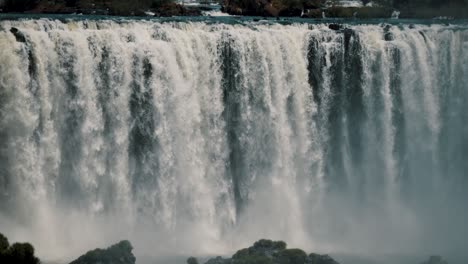 iguazu falls - iguacu falls on the border of misiones, argentina and parana, brazil