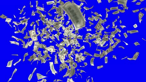 money falling dollars financial win us usa american currency tax make it rain 4k