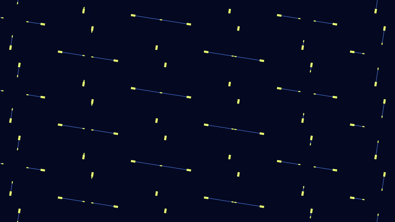 Mesmerizing Cosmic Scene With Vibrant Dots And Stars