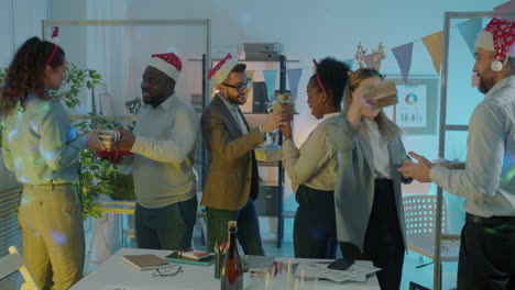 christmas party in the office