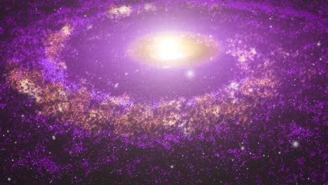 the surface of a galaxy that is purple in the great universe