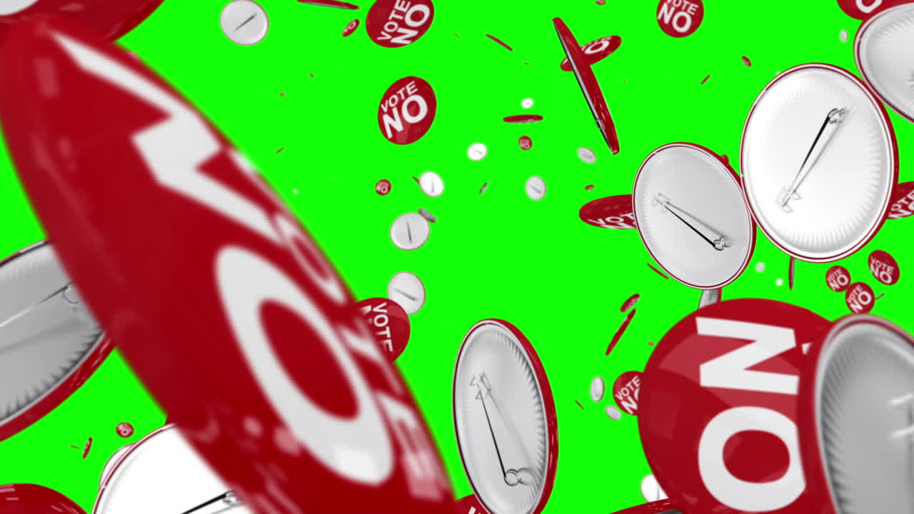 녹색 화면에 떨어지는 투표 배지는 없습니다.