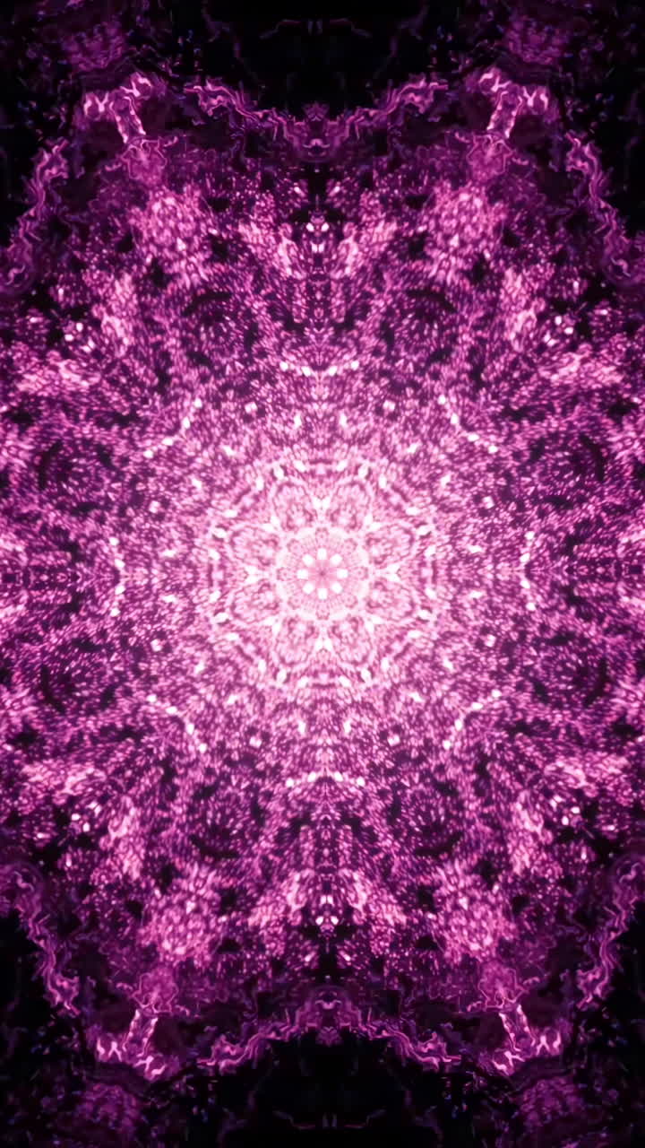 patrón de kaleidoscopio púrpura abstracto