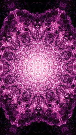 abstract purple kaleidoscope pattern