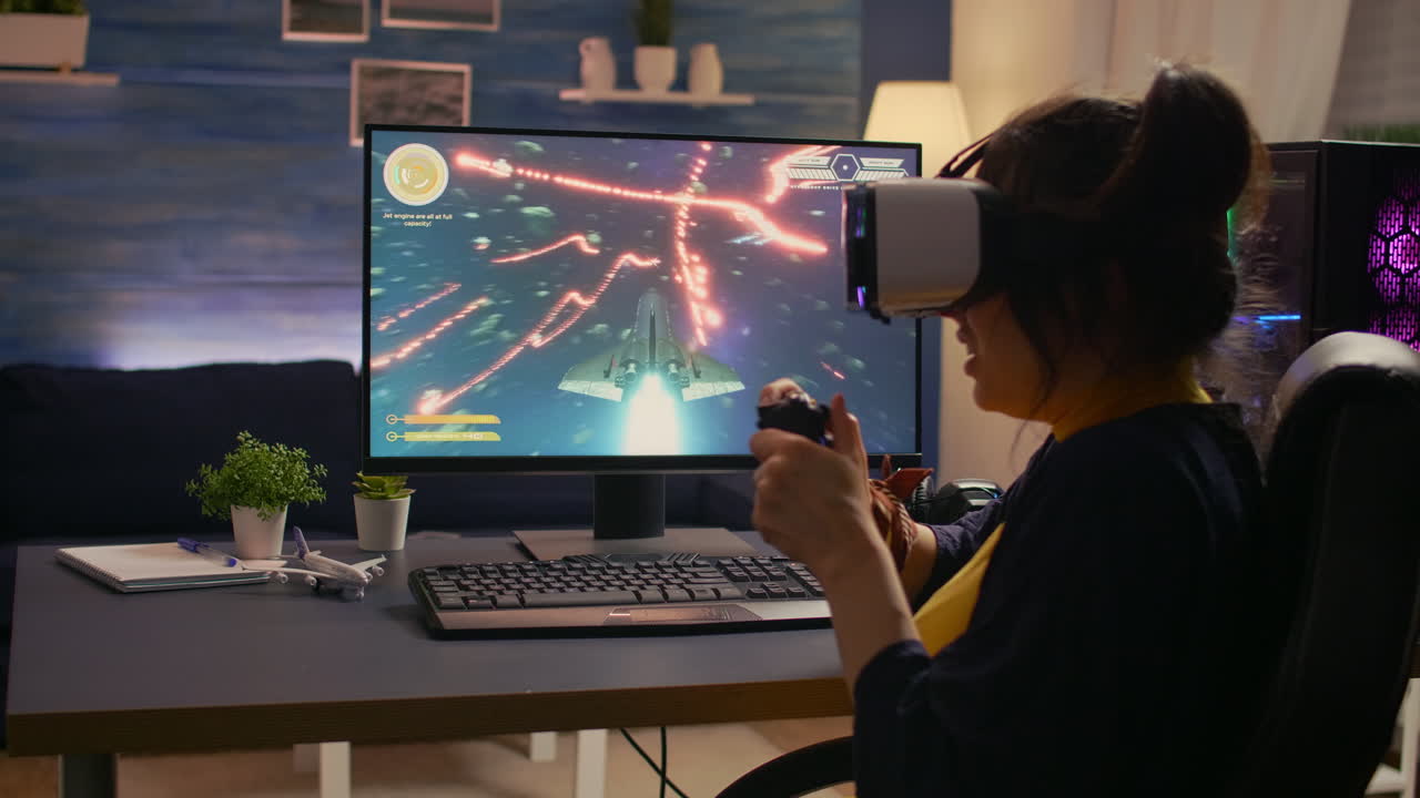 Pro video game r losing space shooter competition