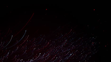 Particles dust abstract light bokeh motion titles cinematic background loop