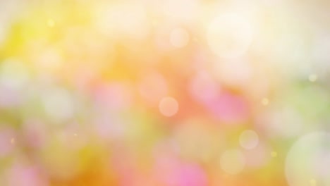 Abstract spring background with bokeh