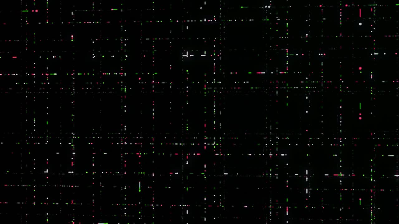 arte de glitch abstracto