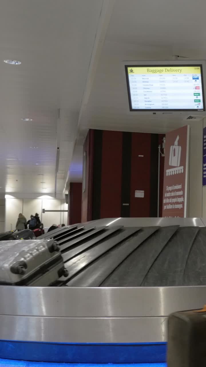 Airport Baggage Claim Area
