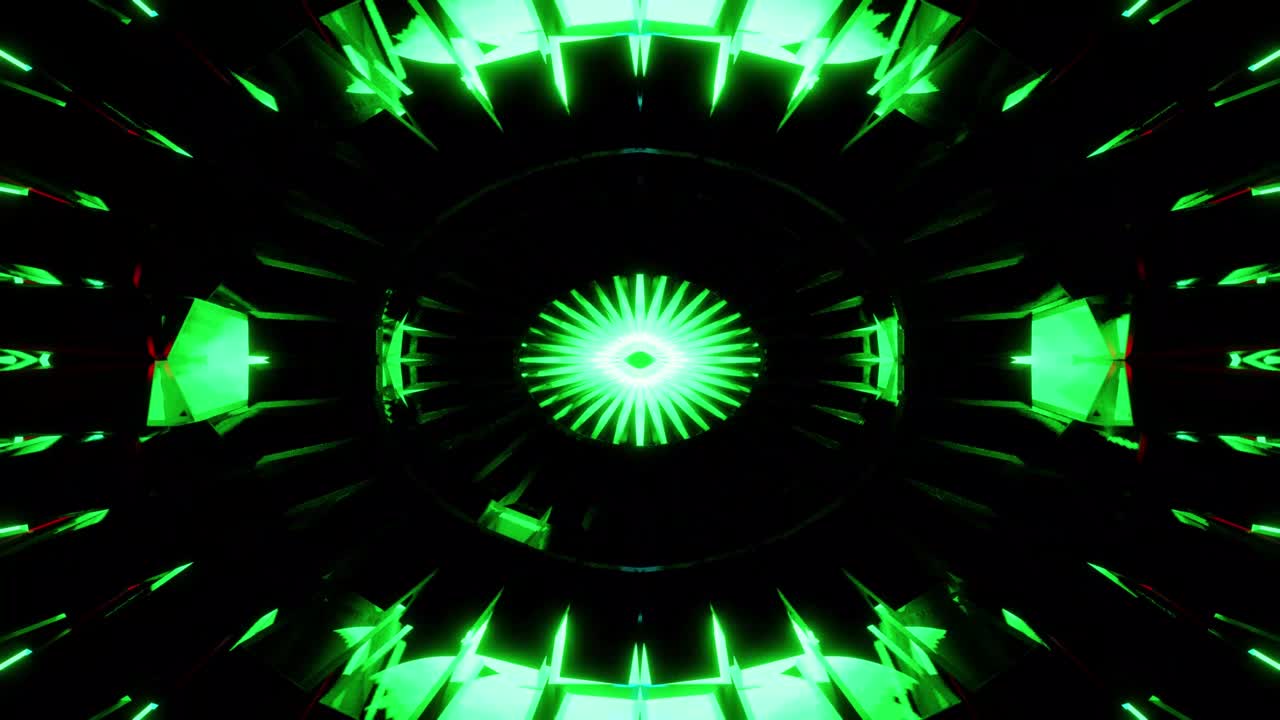 Loop VJ equalizzatore rosso per sfondo musicale per feste