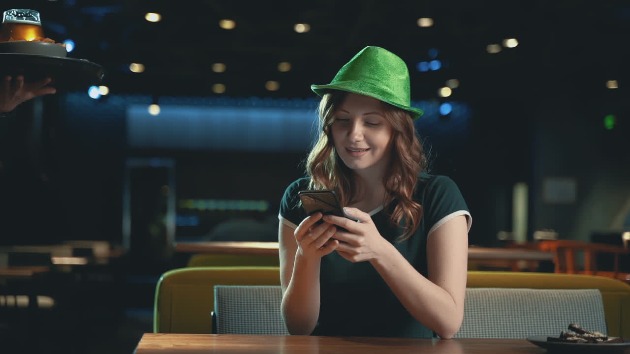 Celebrating Saint Patrick's Day In A Pub 4