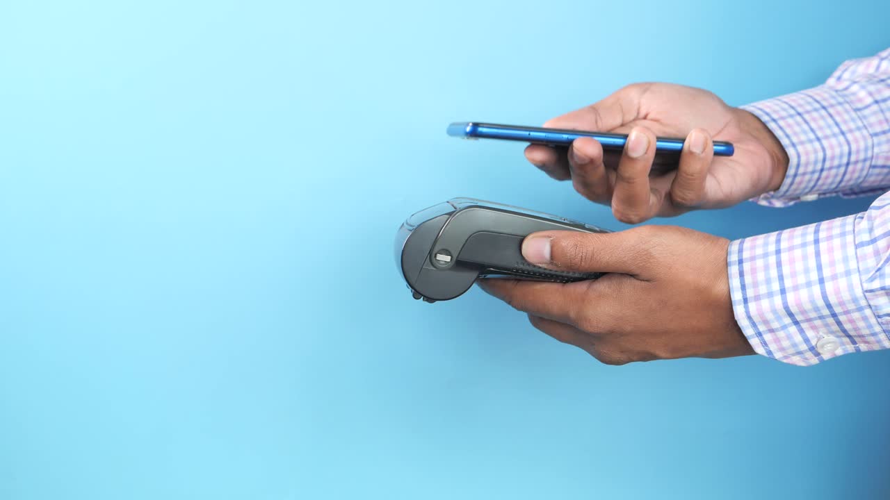 transacción de pago móvil