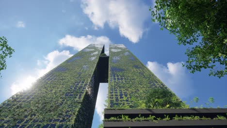 sustainable twin towers