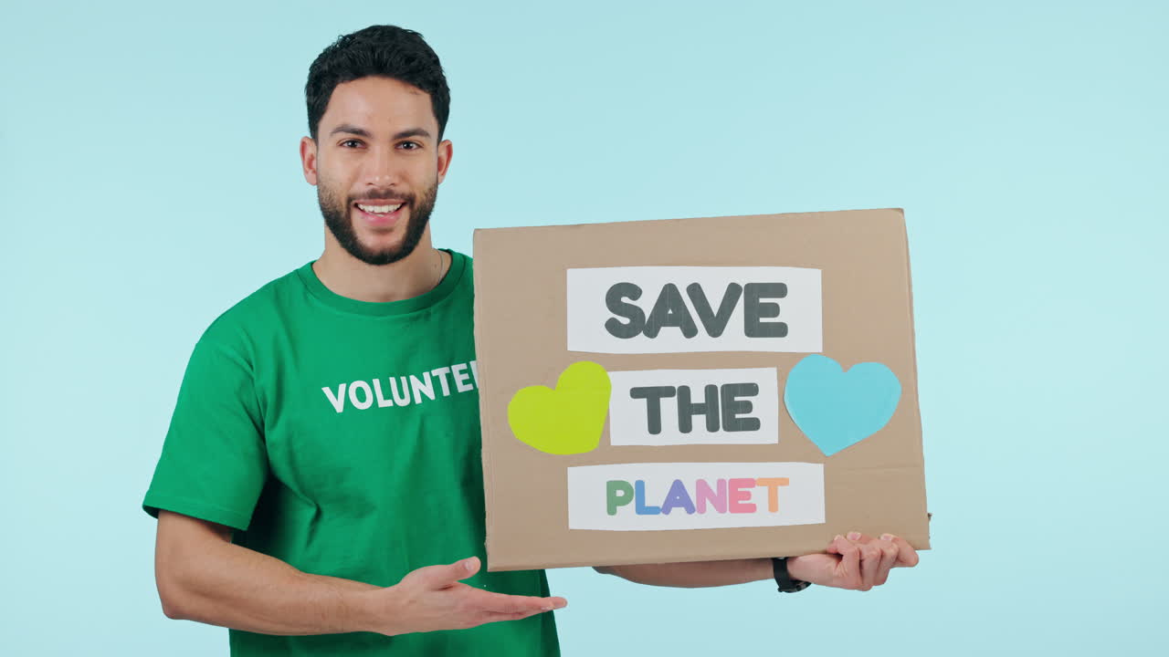 포스터, 스튜디오맨 및 자원봉사자 제스처