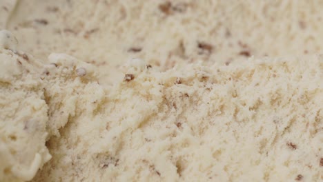 cerrar el helado de chocolate chip.