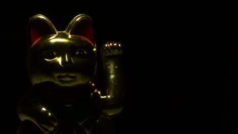 chinese lucky cat, maneki neko. loop