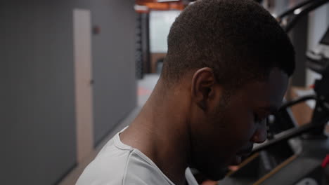 man in gym