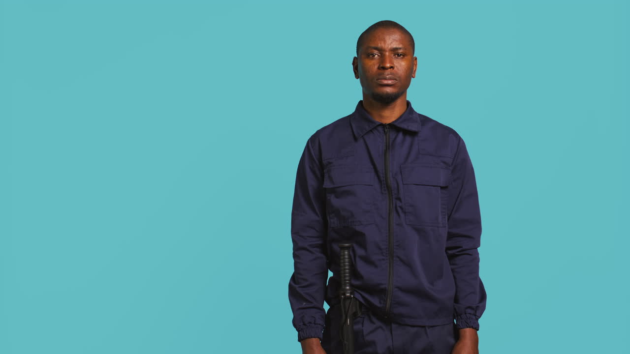 Security guard tasked with preventing criminal activity