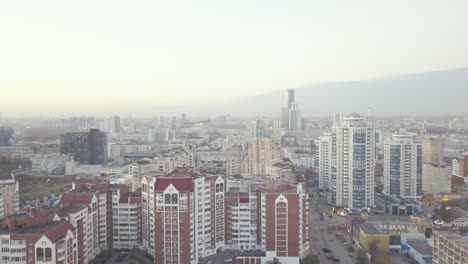 vista aérea de una ciudad