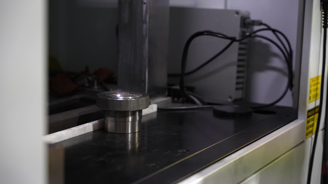 Close-up of Industrial Machine