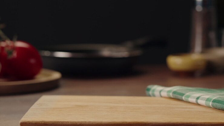 Preparazione di un prosciutto affettato