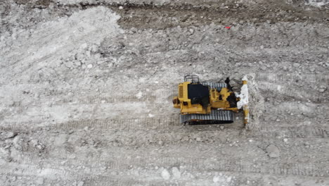 Excavators-Removing-Rocks-and-Gravel-in-Open-Stone-Quarry-in-Brazil