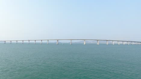 hong kong-zhuhai-macao bridge, the longest sea crossing in the world