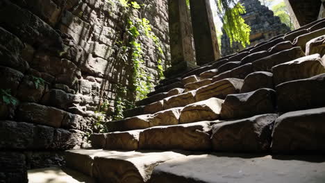 ancient khmer temple ruins in cambodia