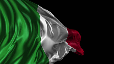 italian flag waving