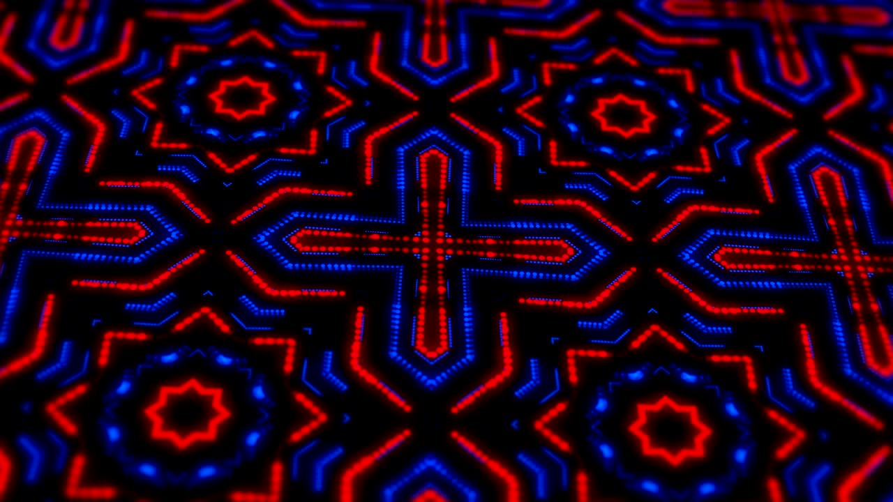 el fondo abstracto del caleidoscopio