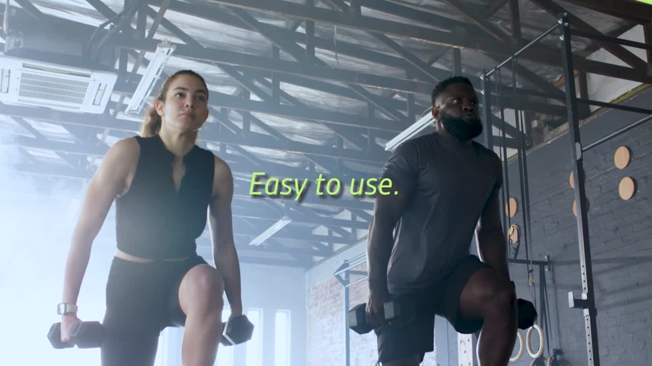 Fitness training with weights and styles