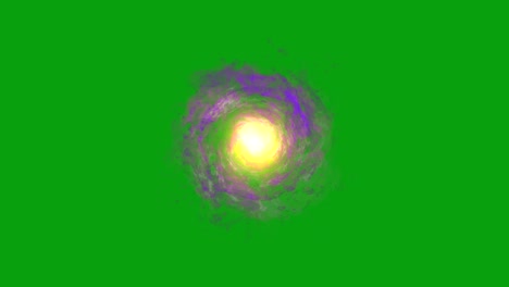 el sol brillante pantalla verde gráficos de movimiento