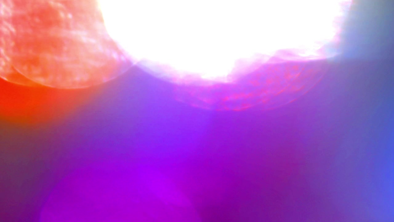 Abstract Light Leaks and Colorful Bokeh Transitions